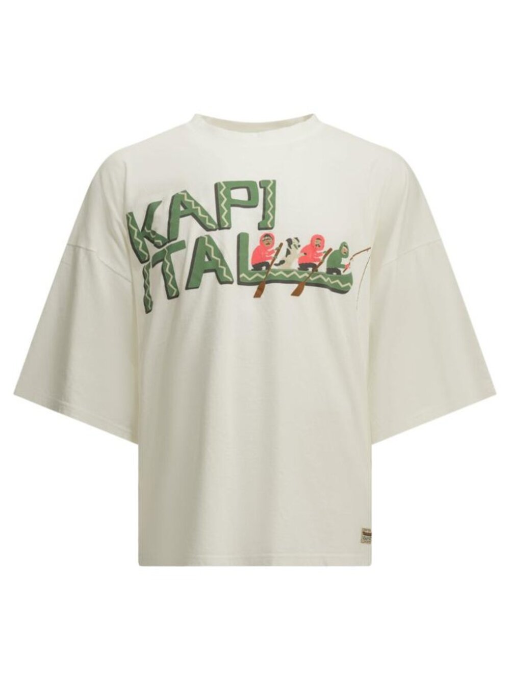 Kapital Katabira Canoe Kapital Crew-Neck T-Shirt Tag Size UNI Men